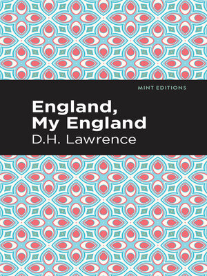 cover image of England, My England and Other Stories